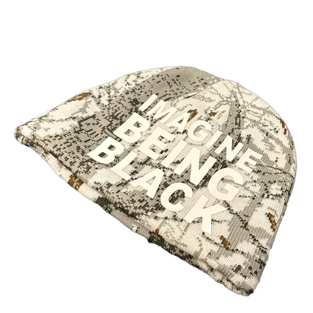 IMAGINE BEING BLACK Ghost Digi Camo Beanie