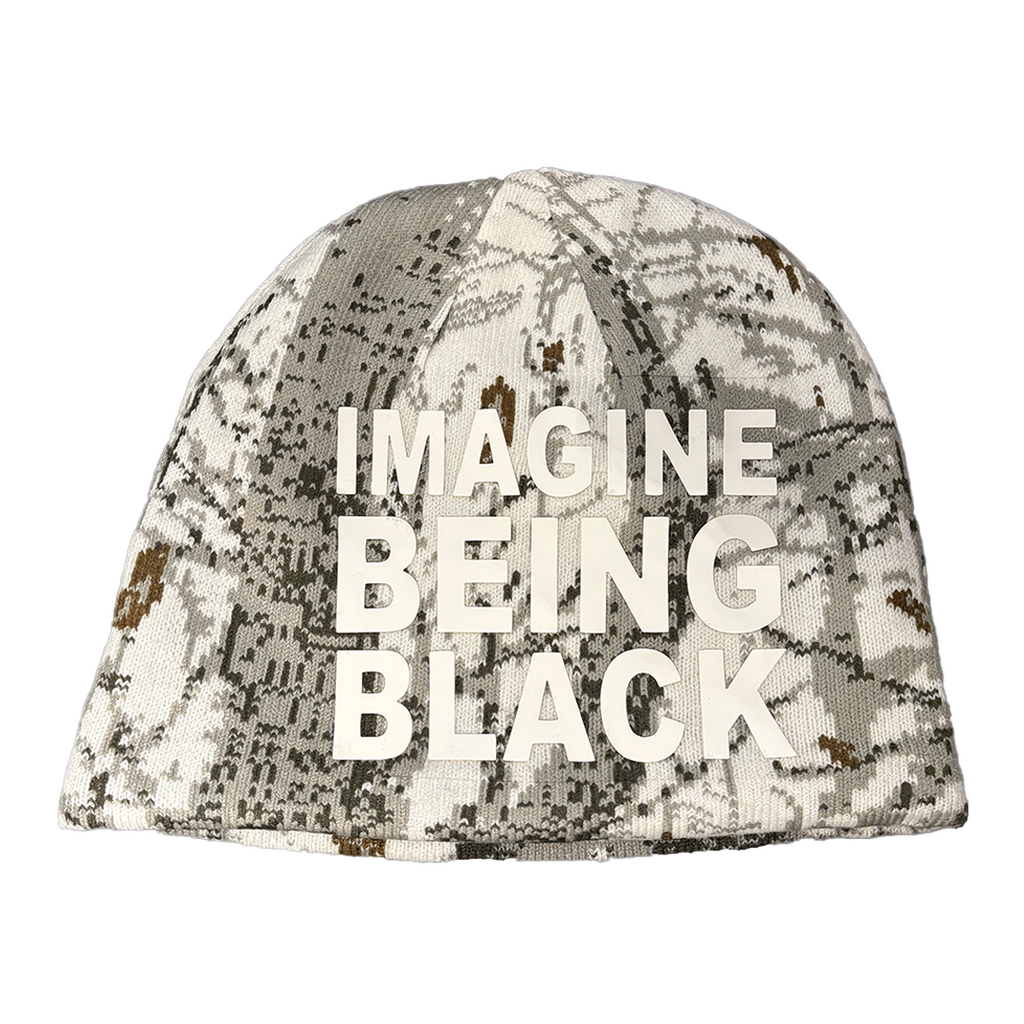 IMAGINE BEING BLACK Ghost Digi Camo Beanie
