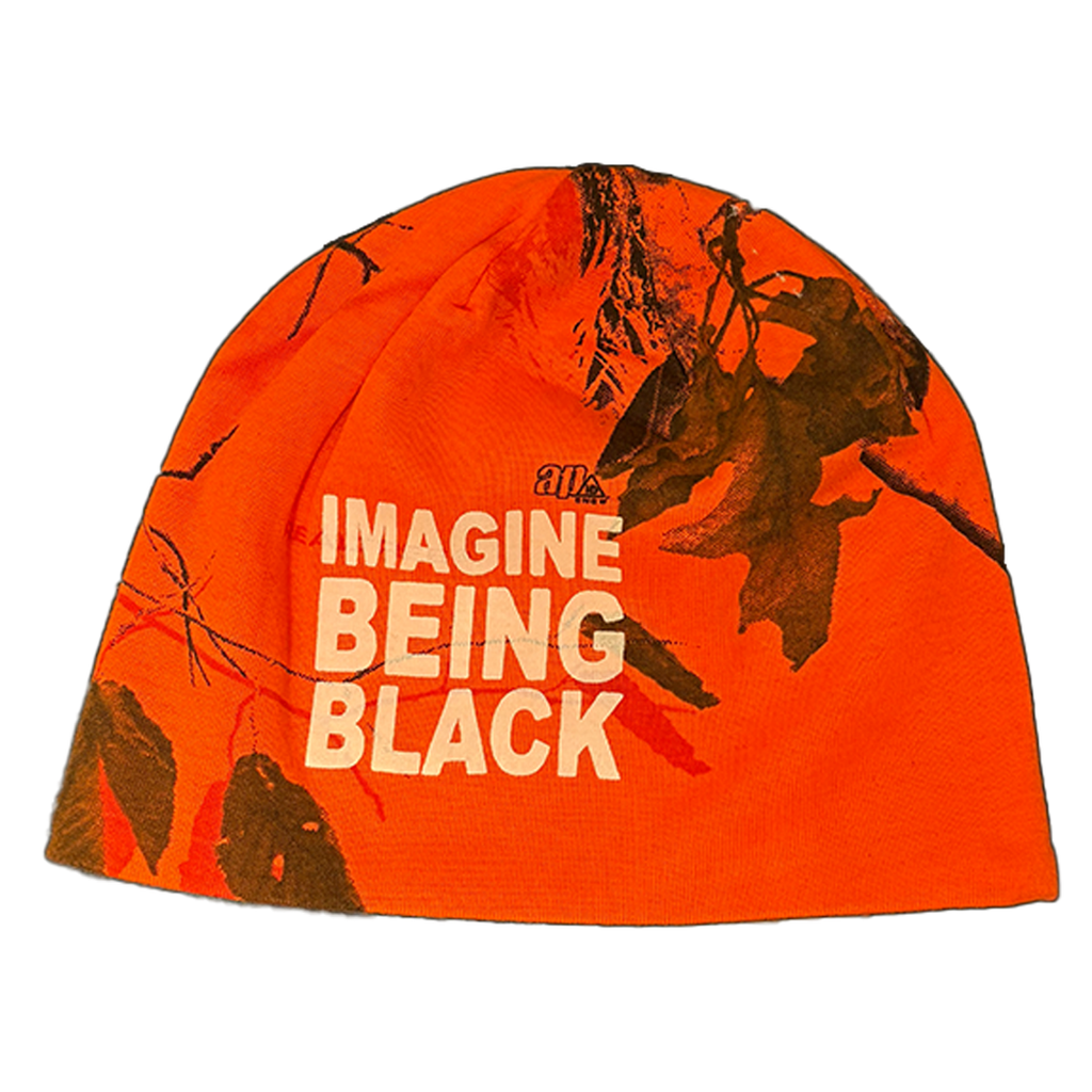 IMAGINE BEING BLACK Real Tree Mini Logo Beanie