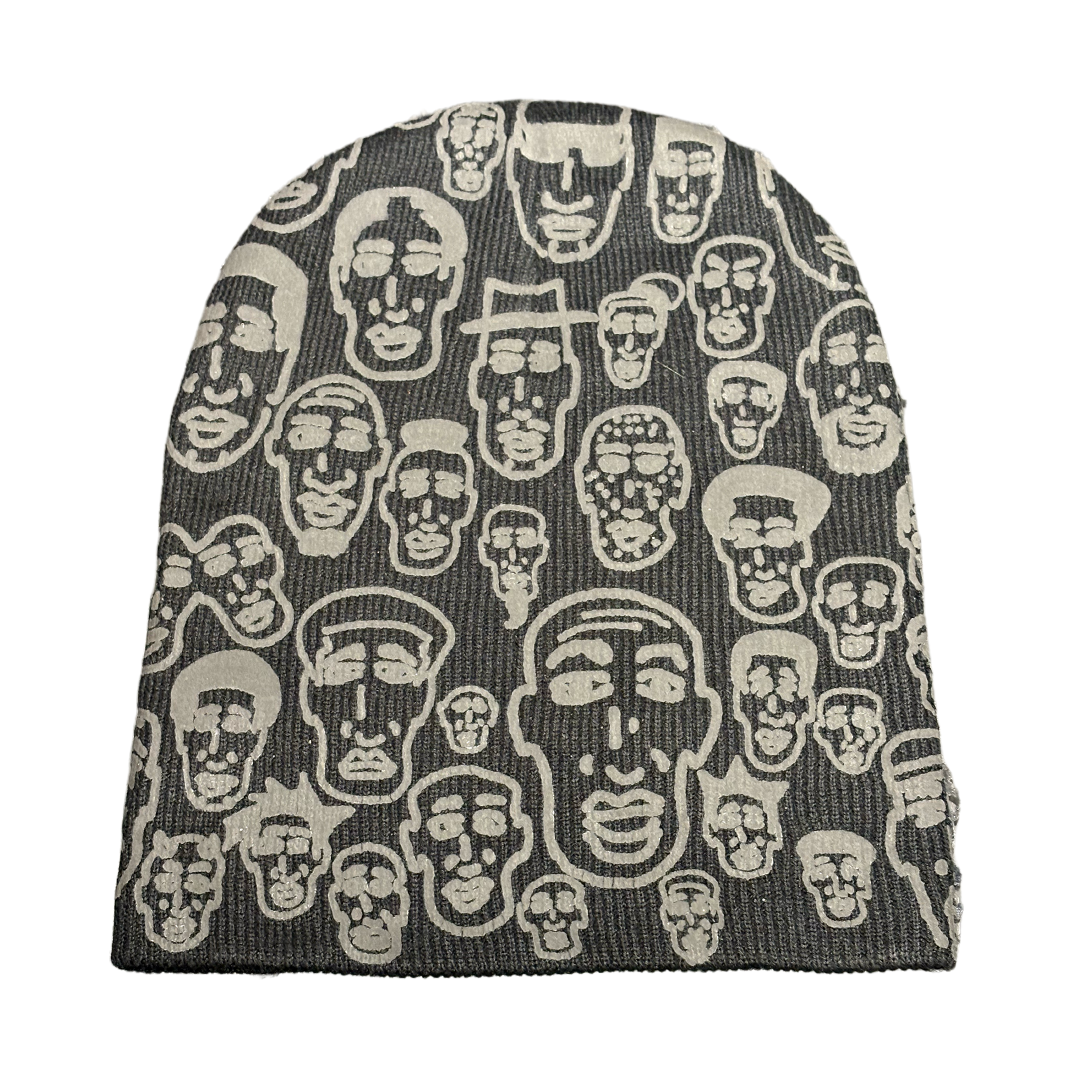 Blackout Faces Beanie