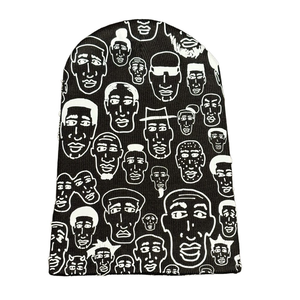 Black Faces Beanie