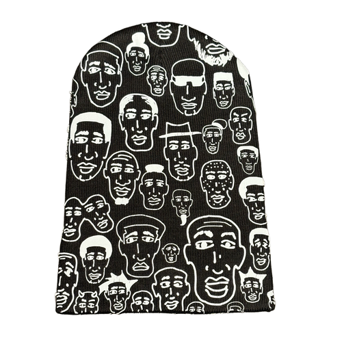 Black Faces Beanie