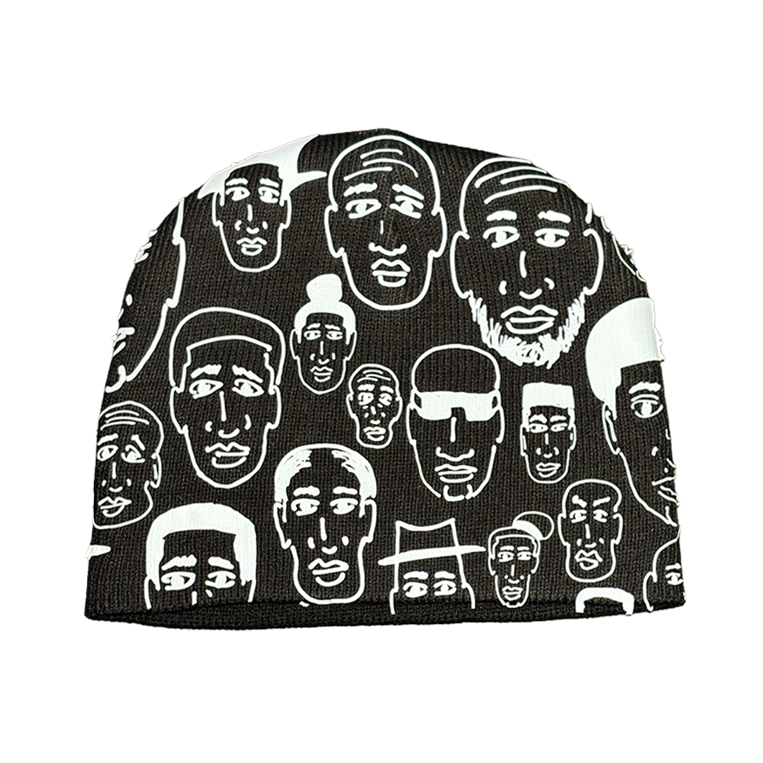Black Faces Beanie