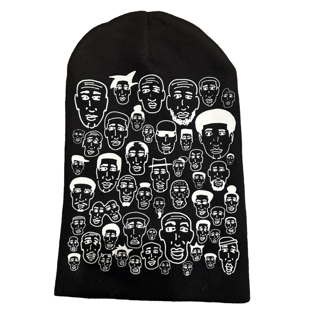Black Faces Beanie
