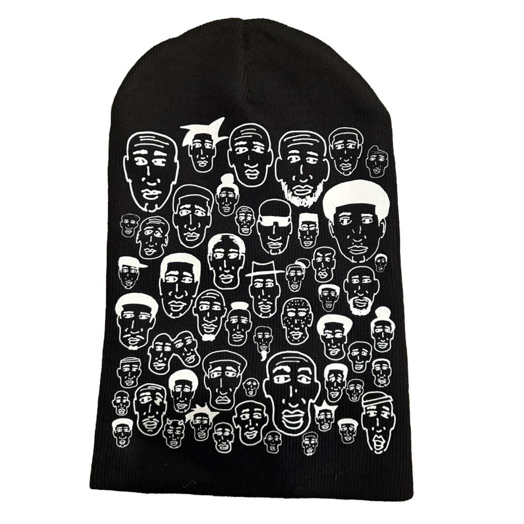 Black Faces Beanie