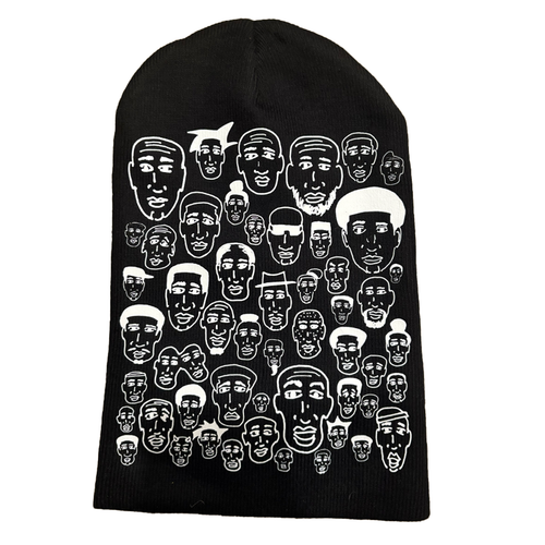 Black Faces Beanie