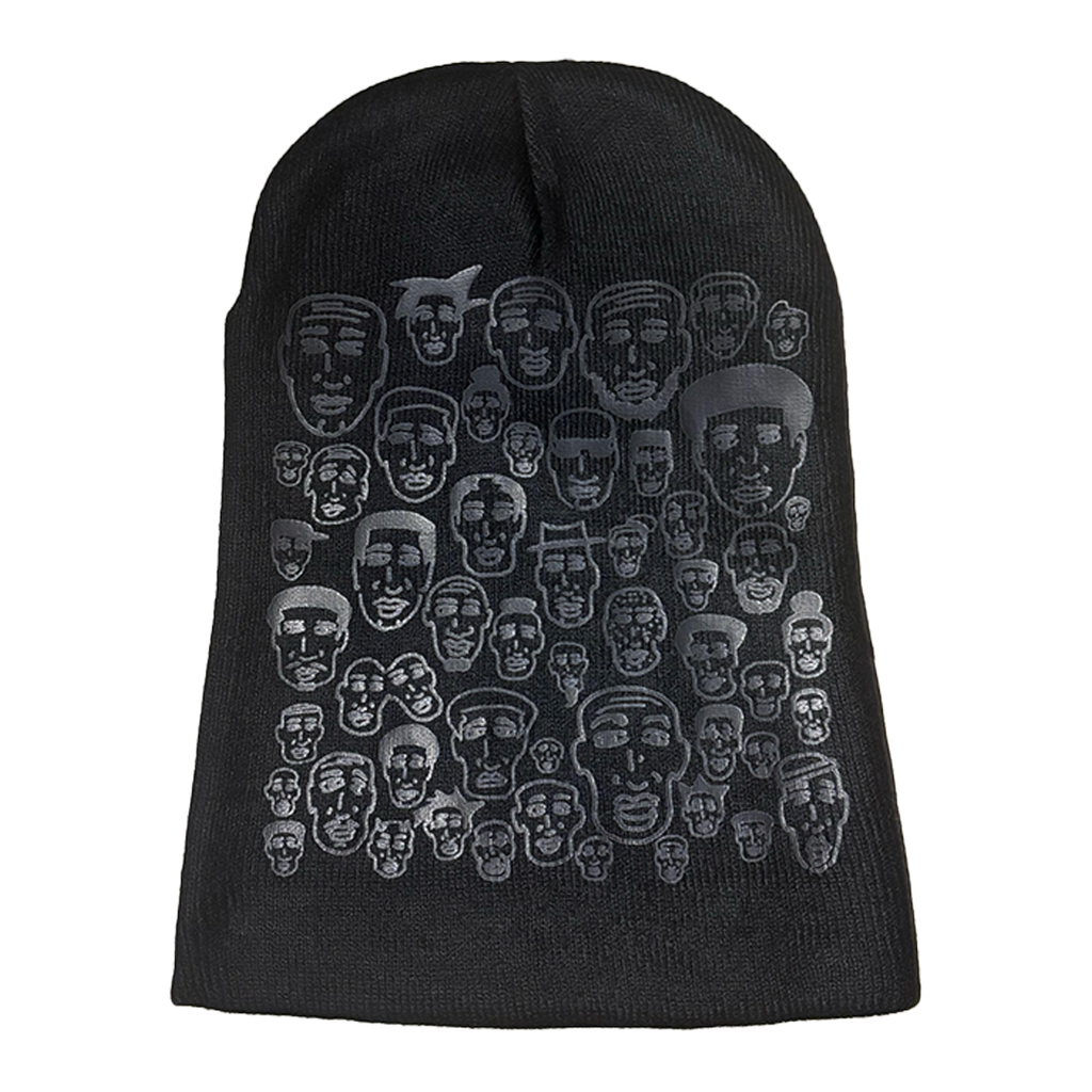 Blackout Faces Beanie