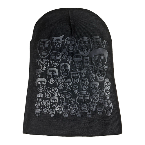 Blackout Faces Beanie