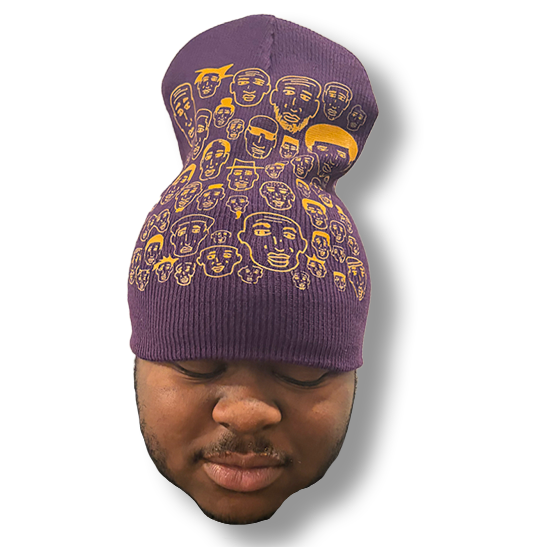 Q Faces Beanie