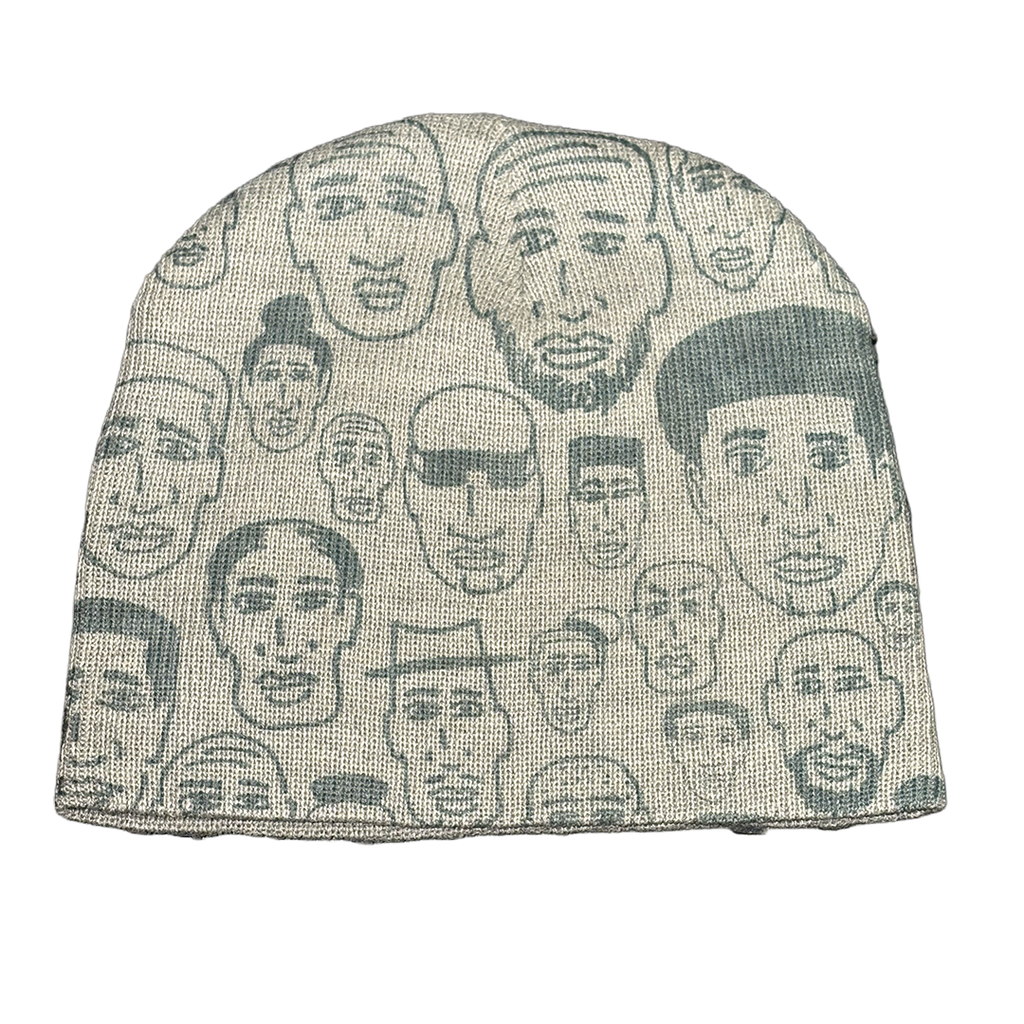 Grey Faces Beanie