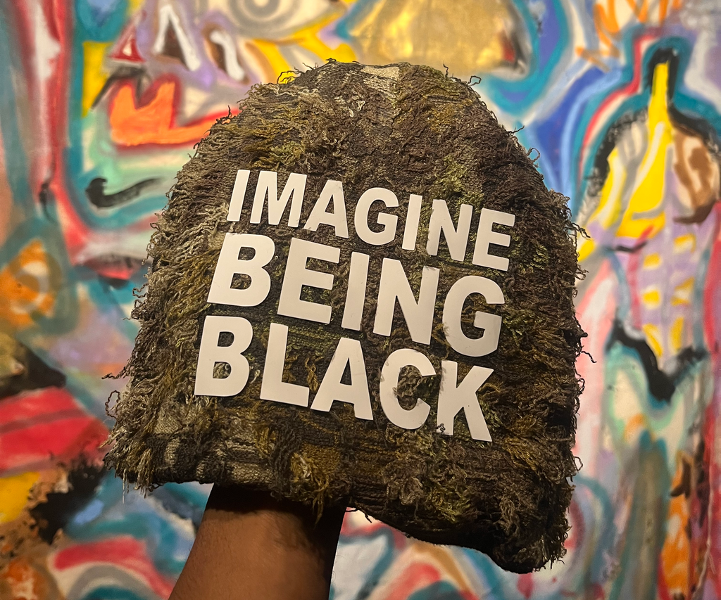 IMAGINE BEING BLACK Moss Beanie (INSULATED)
