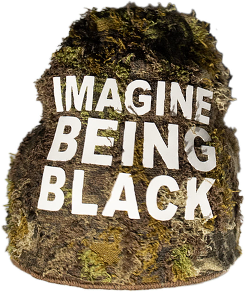 IMAGINE BEING BLACK Moss Beanie (INSULATED)