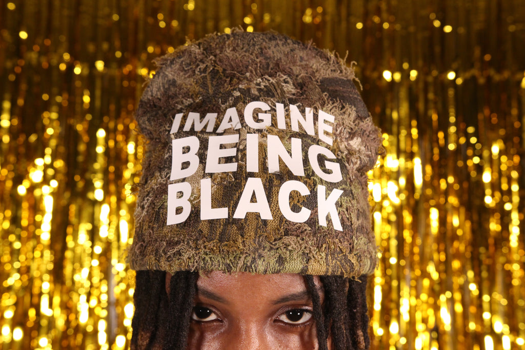 IMAGINE BEING BLACK Moss Beanie (INSULATED)