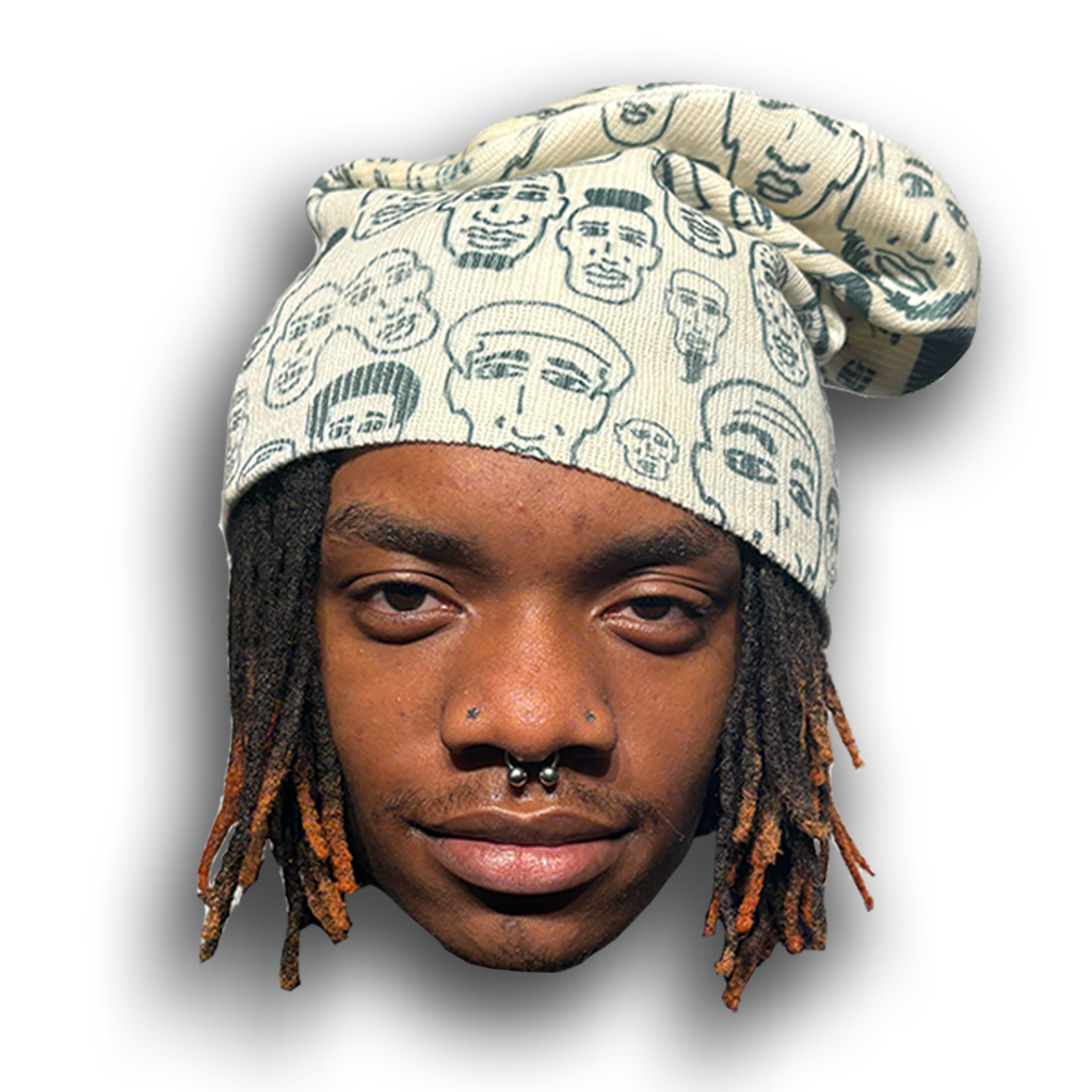 White Faces Beanie