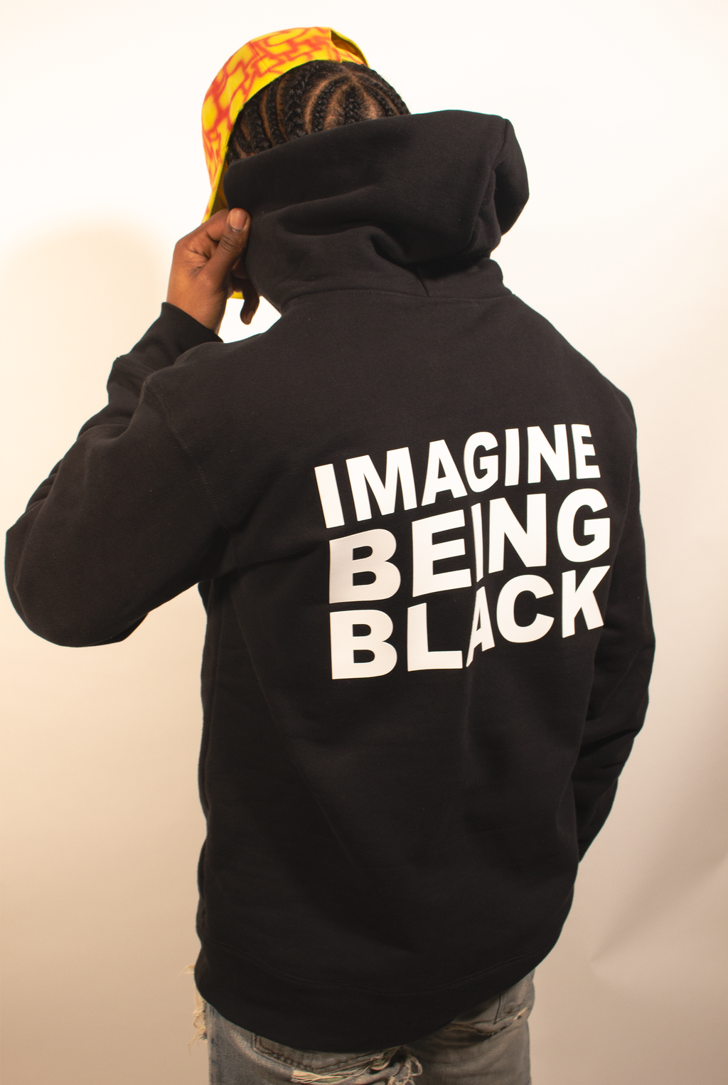 IMAGINE BEING BLACK Heavyweight Hoodie