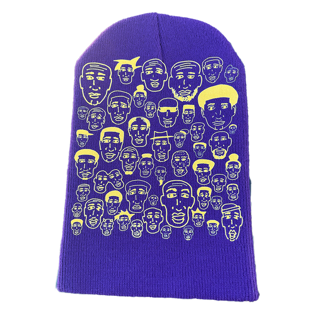 Q Faces Beanie