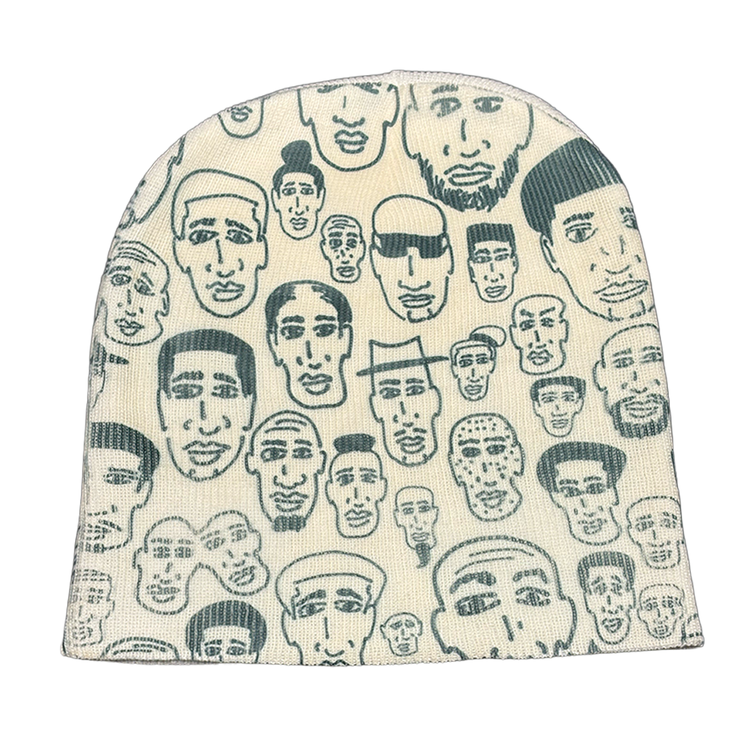 White Faces Beanie