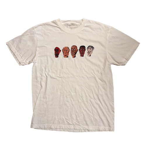Faces White T