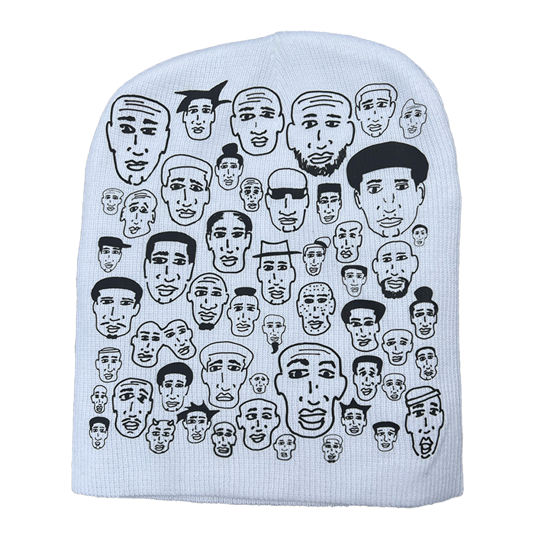 White Faces Beanie