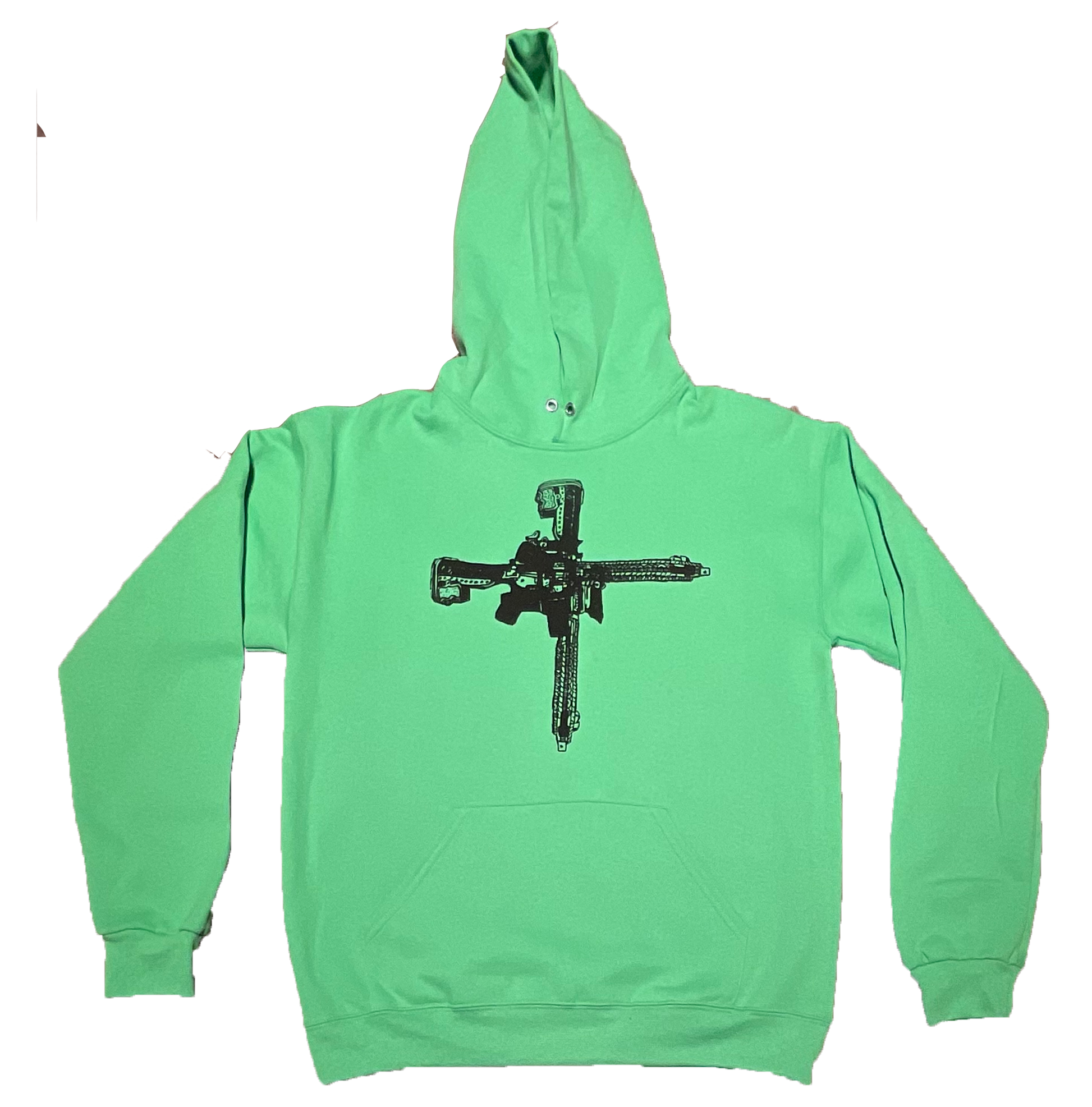 Gun Cross Hoodie