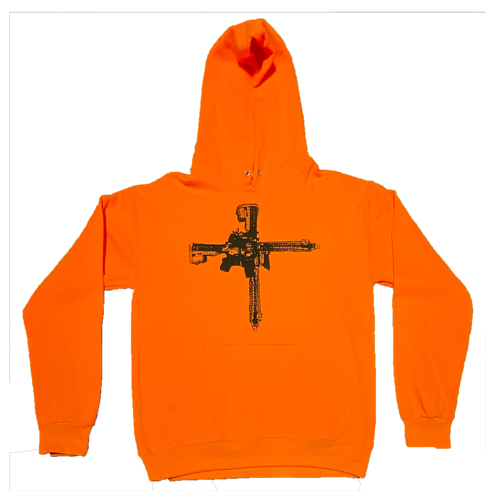 Gun Cross Hoodie