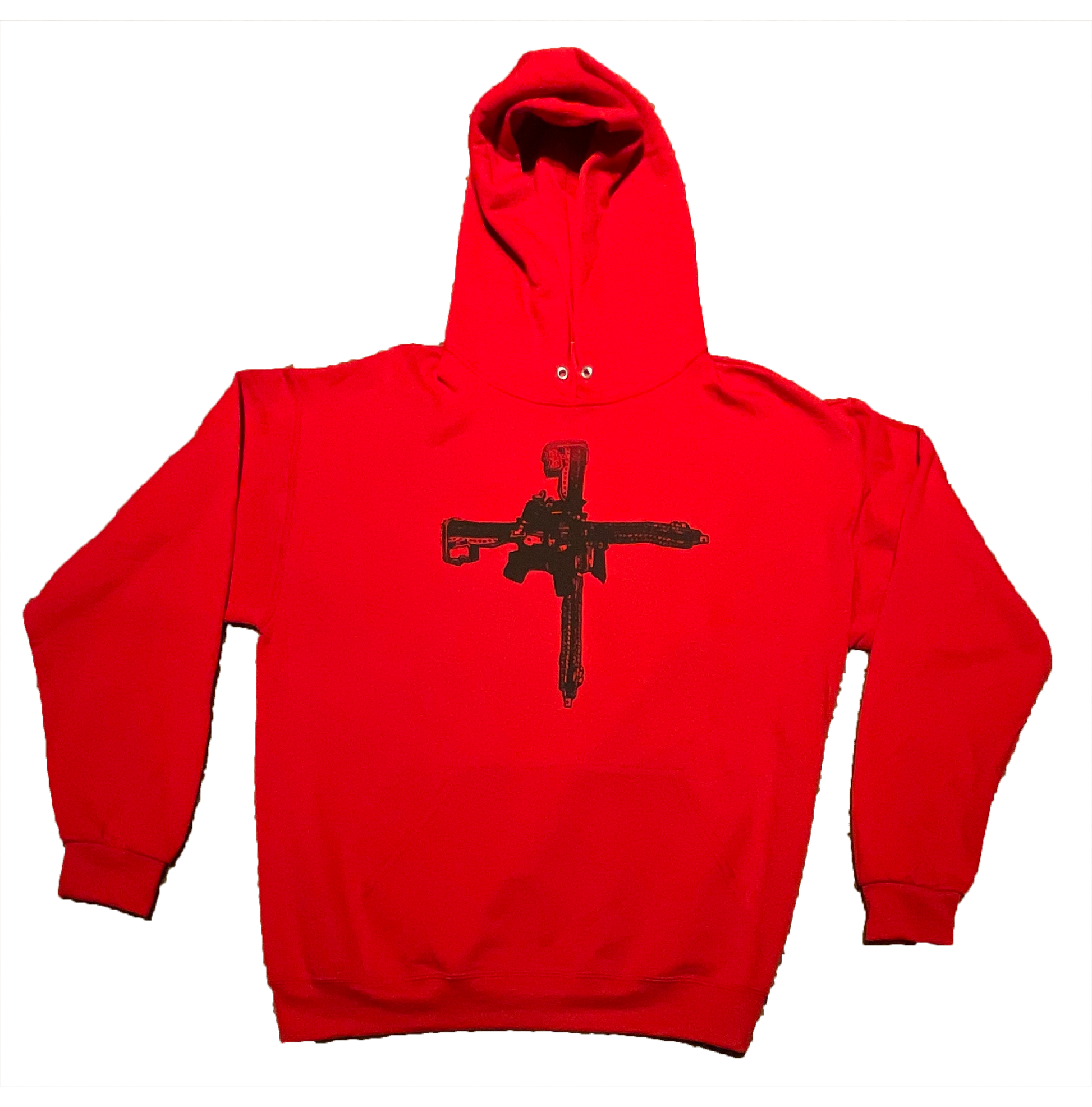 Gun Cross Hoodie